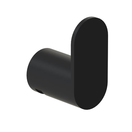 Emroware 1440MB Jubilee Robe Hook – Single Matte Black Powder Coat Decorus Hardware Perth Australia