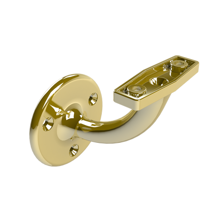 Emroware 440GPPP Conventional Bracket Gold plated Decorus Hardware Perth Australia