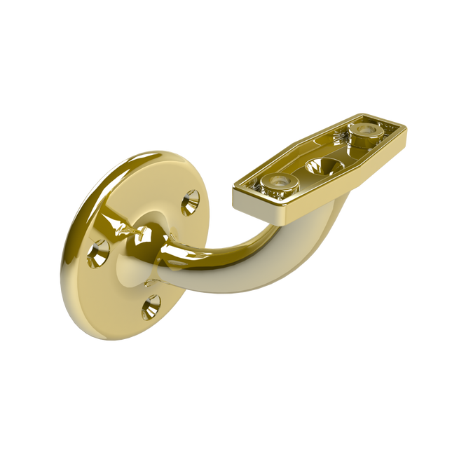 Emroware 440GPPP Conventional Bracket Gold plated Decorus Hardware Perth Australia