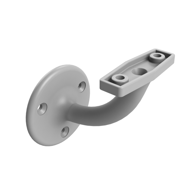 Emroware 440SPP Conventional Bracket Satin powder coated Decorus Hardware Perth Australia