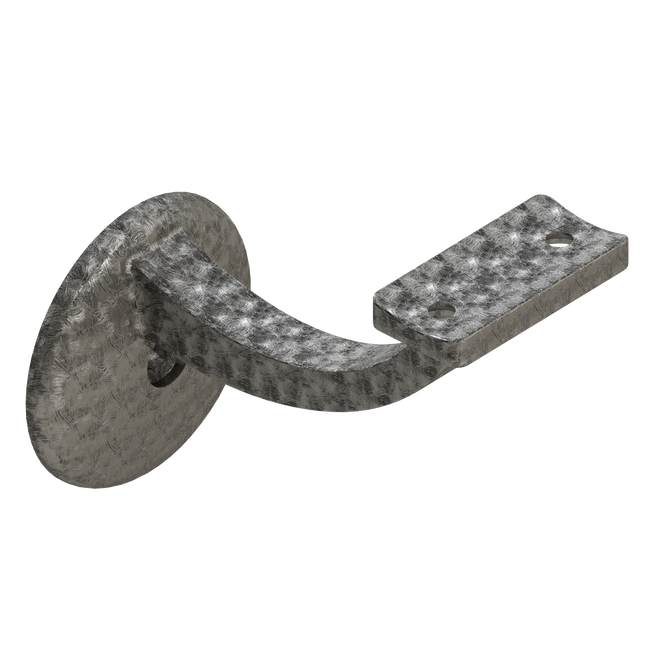 Emroware 441CTRAW Single Exposed Fix Curve Top Raw Decorus Hardware Perth Australia