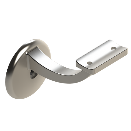 Emroware 441CTSCPP Single Exposed Fix Curve Top Satin chrome Decorus Hardware Perth Australia