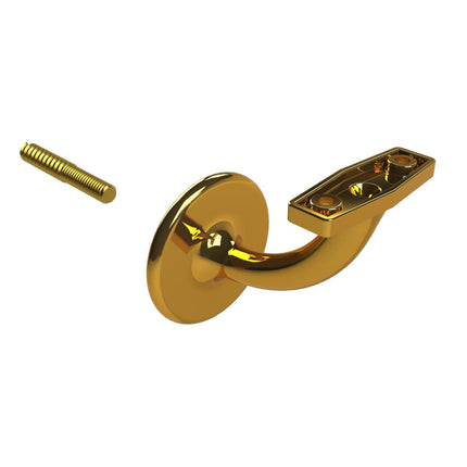 Emroware 442GPPP Centre Concealed Bracket Gold plated Decorus Hardware Perth Australia