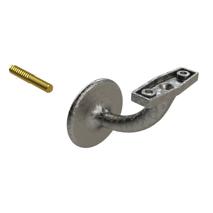 Emroware 442RAW Centre Concealed Bracket Raw (lag screw supplied) Decorus Hardware Perth Australia
