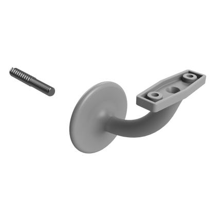 Emroware 442SPP Centre Concealed Bracket Satin powder coated Decorus Hardware Perth Australia
