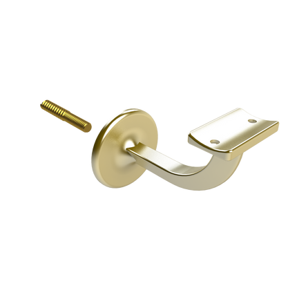 Emroware 443BGPP Extended Centre Concealed Bracket Brushed gold Decorus Hardware Perth Australia