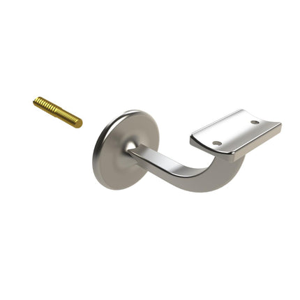 Emroware 443SCPP Extended Centre Concealed Bracket Satin chrome Decorus Hardware Perth Australia