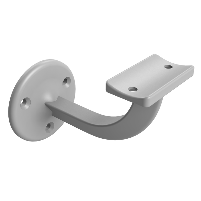Emroware 444SPP Extended Bracket Satin powder coated Decorus Hardware Perth Australia