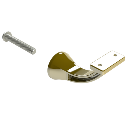 Emroware 4472GPPP Architectural Concealed Flat Top Gold plated Decorus Hardware Perth Australia