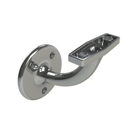 Emroware 448CPPP Conventional Bracket Chrome plated (top screw holes 25mm apart) Decorus Hardware Perth Australia