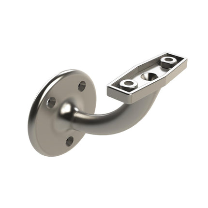 Emroware 448SPP Conventional Bracket Satin powder coat (top screw holes 25mm apart) Decorus Hardware Perth Australia