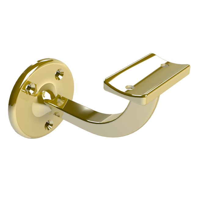 Emroware 449GPPP Extended Bracket Gold plated (top screw holes 25mm apart) Decorus Hardware Perth Australia