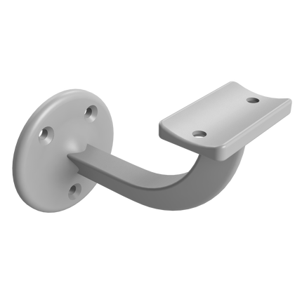 Emroware 449SPP Extended Bracket Satin powder coat (top screw holes 25mm apart) Decorus Hardware Perth Australia