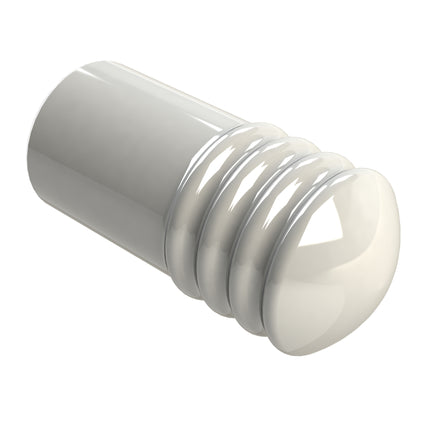 Emro 453WHS Door Stop Wall Mounted 75mm Plastic Cushion White