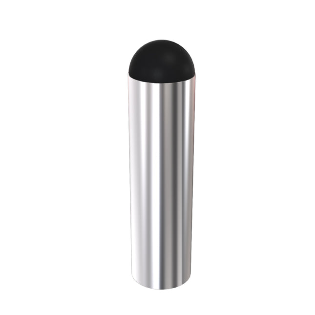 Emro Door Stop Wall Mounted Polished Stainless Steel 75mm 50012PSS Decorus Hardware Perth Australia