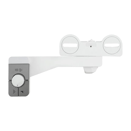 Cefito Non-Electric Ultra-Slim Bidet Attachment Detachable Bidet with Dual Nozzle Frontal & Rear Wash Adjustable Water Pressure Cold Water Toilet Bide