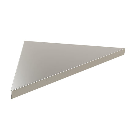 Emroware C11728 Corner shelf G304 Satin stainless steel (400mmx285mmx19.5mm) Decorus Hardware Perth Australia