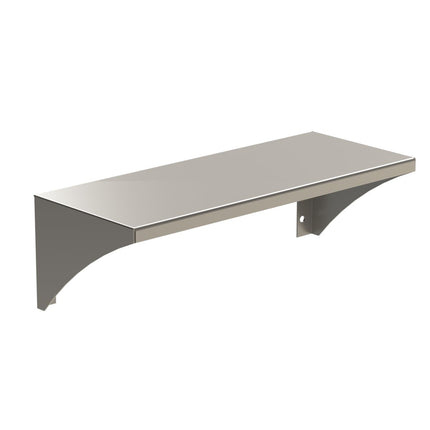 Emroware C11730 Stainless steel shelf - 310mm G304 Satin stainless steel (310mmx125mmx95mm) Decorus Hardware Perth Australia