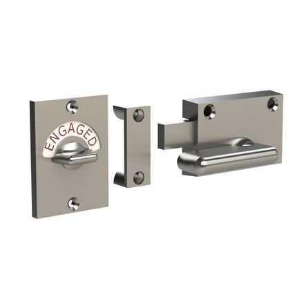 Emroware C12224 Assisted toilet indicator bolt Satin finished zinc (AS1428.1-2009 compliant) Decorus Hardware Perth Australia