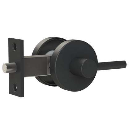 Emroware C12226MB Round Mortice Mounted Indicator Bolt Matte Black Stainless Steel G304 (AS1428.1-2009 compliant) Decorus Hardware Perth Australia