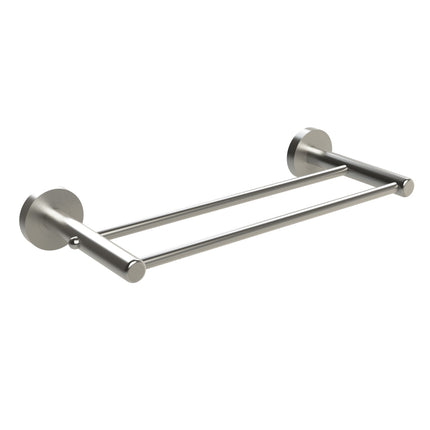 Emroware C1532SSS Stirling Double Towel Rail – 300mm Satin Stainless Steel Decorus Hardware Perth Australia