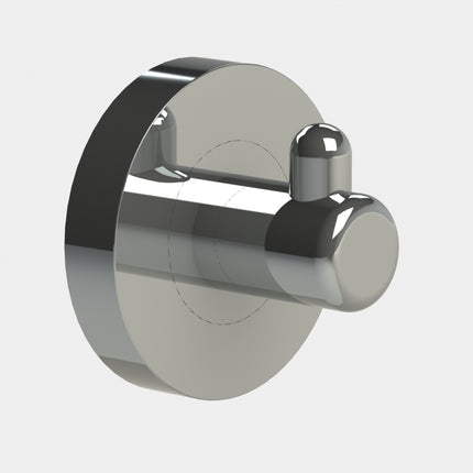 Emroware C1541PSS Stirling Single Robe Hook Polished Stainless Steel Decorus Hardware Perth Australia
