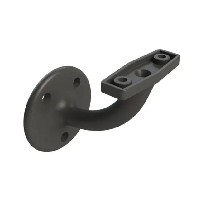 Emroware 448MMPP Conventional Handrail Bracket Matt Monument Powder Coated Zinc Alloy