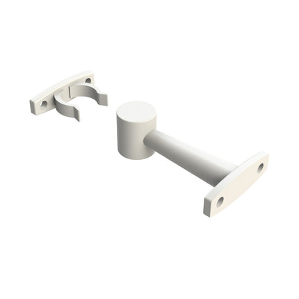 450WHS | Extended Door Clip White 70mm | Emroware
