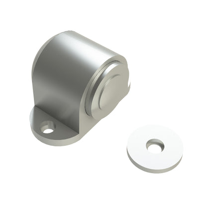 50016 | Door Stop Magnetic Floor Mounted Satin Zinc Alloy | Emroware Decorus Hardware Perth Australia
