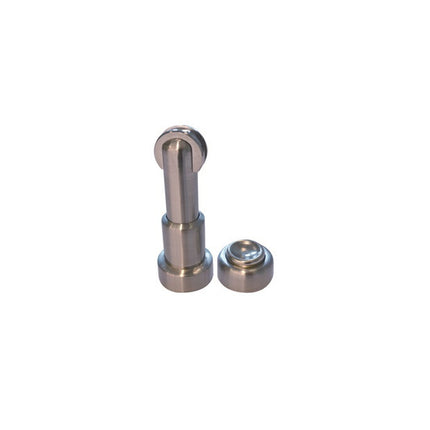50018R | Magnetic Door Stop Round Adjustable 83-90mm Satin Zinc Alloy | Emroware Decorus Hardware Perth Australia