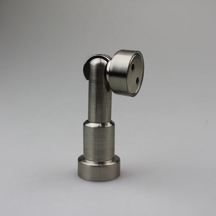 50018R | Magnetic Door Stop Round Adjustable 83-90mm Satin Zinc Alloy | Emroware Decorus Hardware Perth Australia