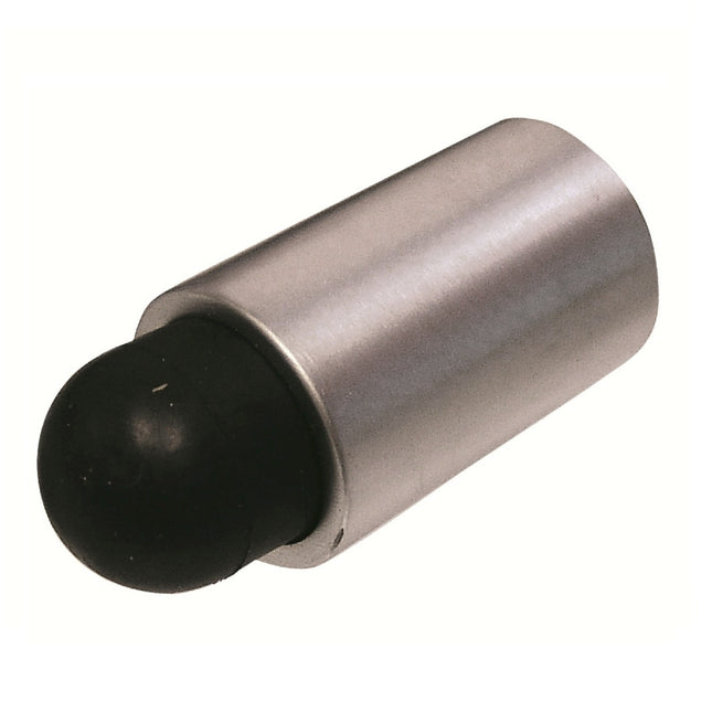 50028SN | Door Stop Wall Or Door Mounted Type Satin Nickel | Emroware Decorus Hardware Perth Australia
