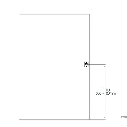 C12224 | Disabled Privacy Indicator Bolt Pearl AS1428 Compliant | Emroware Decorus Hardware Perth Australia