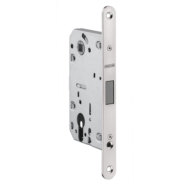 JNF Magnetic Mortise Door Lock 60mm for Euro Cylinder Reversible and Adjustable IN.20.835.60