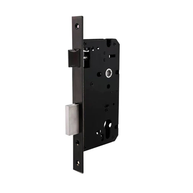 Euro Mortice Lock 45mm Box Pack Matt Black 24585MBBP N2LOK | Decorus Hardware