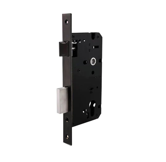 24585MBBP | Euro Mortice Lock 45mm Box Pack Matt Black | N2lok