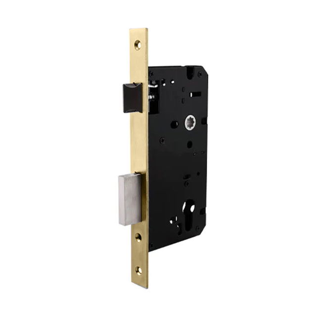 24585S SB BP | Euro Mortice Lock 45mm Box Pack Satin Brass 24585SSBBP | N2lok
