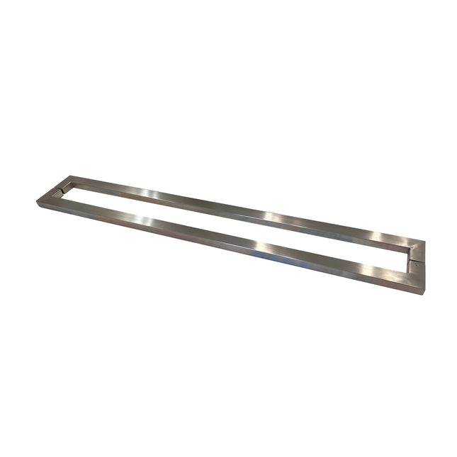Lay Door Pull Handle Box Pack Satin Stainless Steel BP 2DP07SSSBP N2LOK