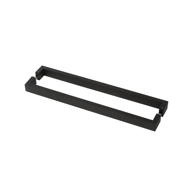 Blanc Door Pull Handle 450x430mm Box Pack Matt Black 2DP14DMBBP N2LOK