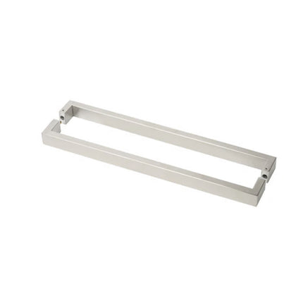 Blanc Door Pull Handle 450x430mm Box Pack Satin Stainless Steel 2DP14DSSSBP N2LOK