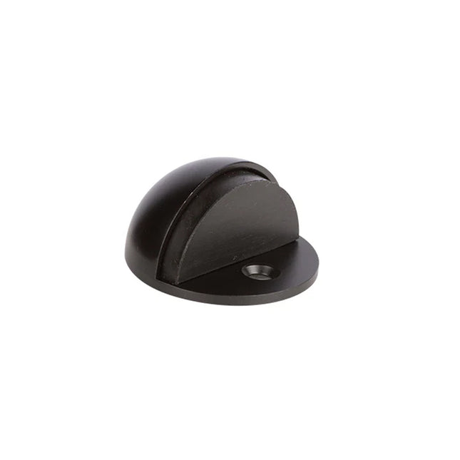Door Stop Half Round 45mm Box Pack Matte Black 2DS 45HR MB BP N2LOK