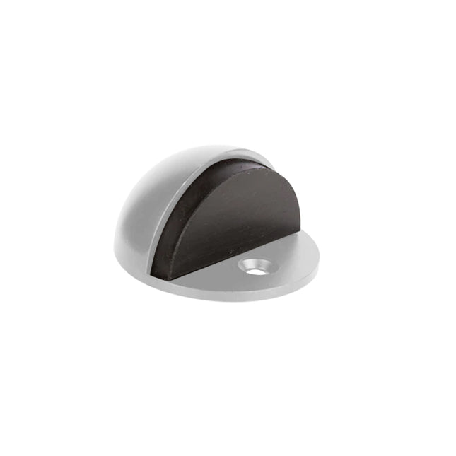 Door Stop Half Round 45mm Box Pack Satin Stainless Steel 2DS 45HR SSS BP N2LOK
