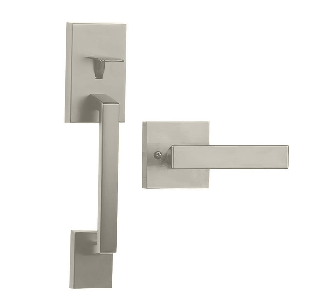 5765 ST BS PR/SQ SN | Sentry Door Lever Handle Passage Set Satin Nickel 5765STBSPRSQSN | N2lok