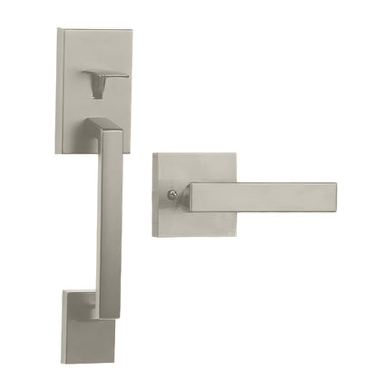 5765 ST BS PR/SQ SN BP | Sentry Para Door Lever Passage Box Pack Satin Nickel | N2lok