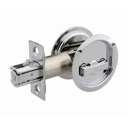 Sliding Door Cavity Lock Privacy Set Box Pack Satin Chrome Plate 65 RPDL SCP BP N2LOK