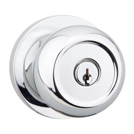 660R K PC BP | Korona Door Knob Entrance Set Box Pack Polished Chrome | N2lok