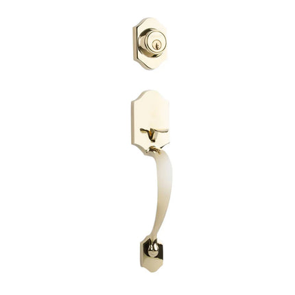 765 CH SC L03 BP | Charente Single Cylinder Door Entrance Set Box Pack Polished Brass 765CHSCPBBP | N2lok