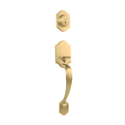 765 CH SC SB BP | Charente Single Cylinder Door Entrance Set Box Pack Satin Brass 765CHSCSBBP | N2lok