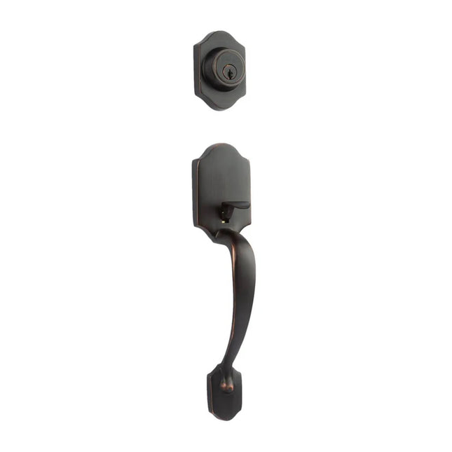 765CHSCVBBP | Charente Single Cylinder Door Entrance Set Box Pack Venetian Bronze | N2lok