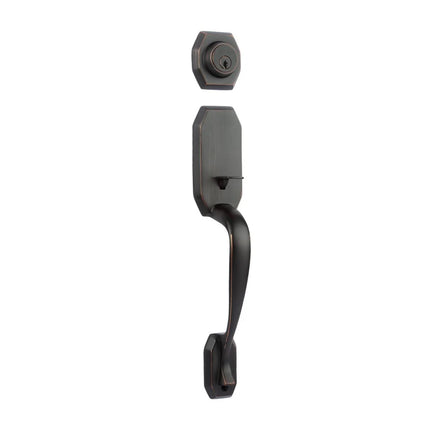 765GASCVBBP | Garrone Single Cylinder Door Entrance Set 60-70mm Box Pack Venetian Bronze | N2lok